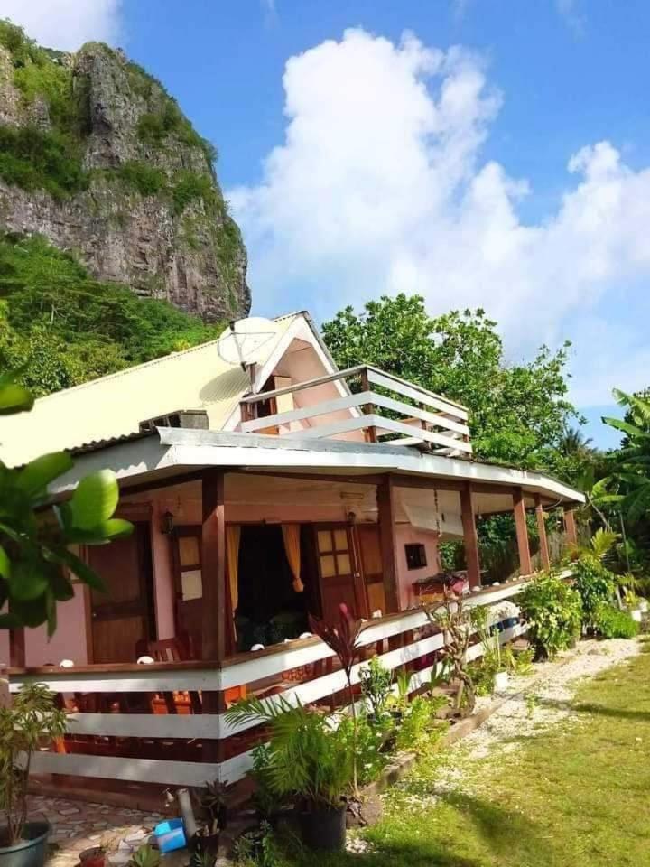 Bed and Breakfast Maupiti Authentique Te-Fare-Arii Exterior foto