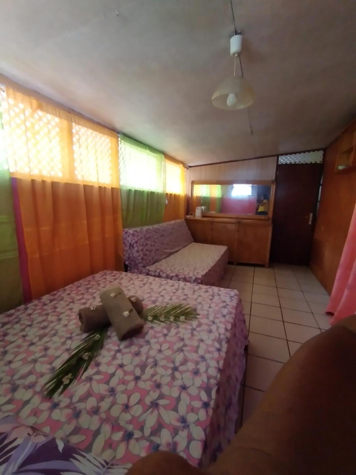 Bed and Breakfast Maupiti Authentique Te-Fare-Arii Exterior foto
